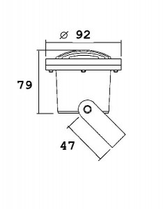 Прожектор уличный 12611 Bl