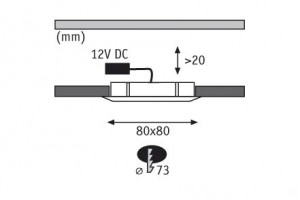 Точечный светильник 93558