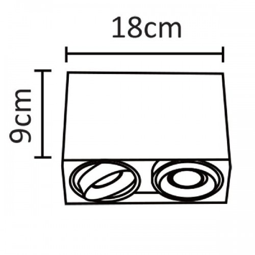 Точечный светильник Pictor A5655PL-2BK
