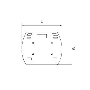 Заглушка Barra 504166