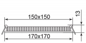 Точечный светильник 28516