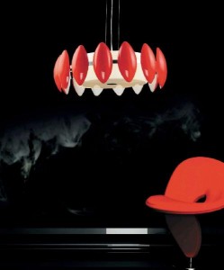 Подвесной светильник Frascatti LDP 9016-350 RD