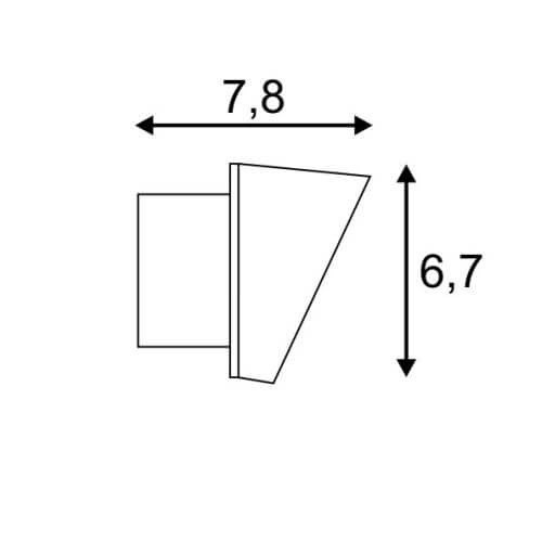 Настенный светильник Wave 147823