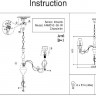 Подвесная люстра Intreccio ARM010-06-W