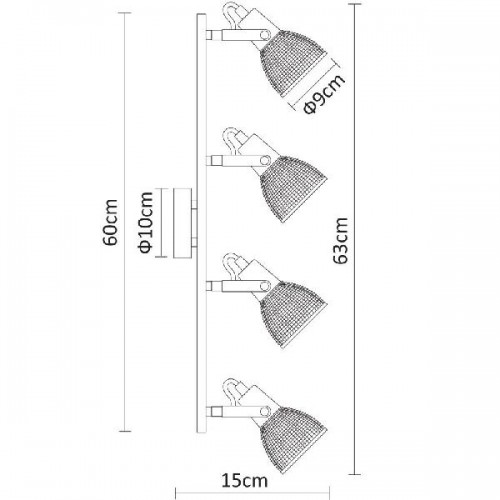 Спот Ricardo A1026PL-4CC