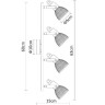 Спот Ricardo A1026PL-4CC