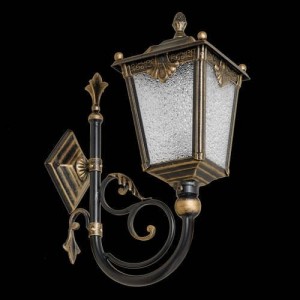 Настенный фонарь уличный Квадро 32-001-ЧЗ