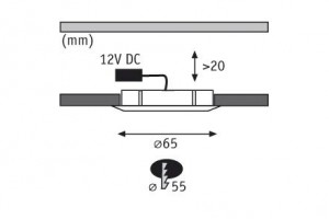Точечный светильник 93559