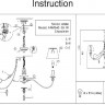 Подвесная люстра Adelia ARM540-08-W
