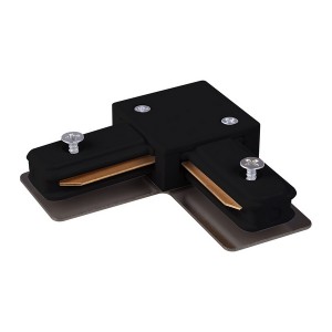 Соединитель Track Rail  BK Surface TRC-1-1-L-BK / Коннектор угловой для однофазного шинопровода (черный)