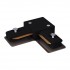 Соединитель Track Rail  BK Surface TRC-1-1-L-BK / Коннектор угловой для однофазного шинопровода (черный)