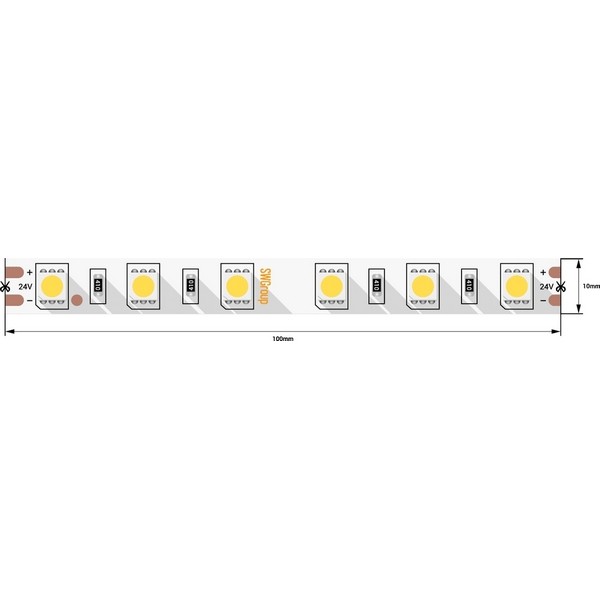 Светодиодная лента SWG560-24-14.4-W-М Светодиодная лента SWG560-24-14.4-W-М