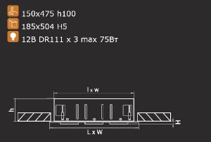 Точечный светильник CARDANO 214130