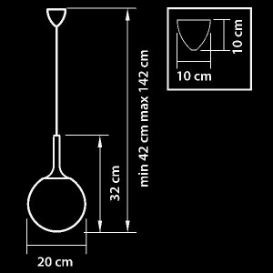 Подвесной светильник GLOBO 813023