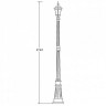 Наземный фонарь  91309S Bl