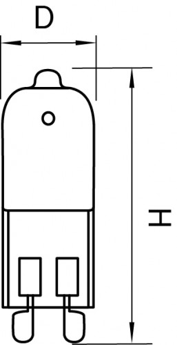 Лампочка галогеновая HAL 922022