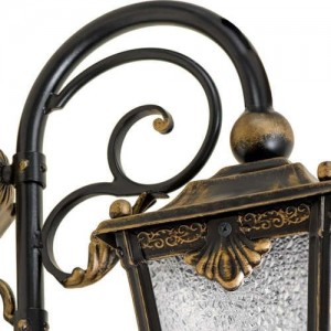 Настенный фонарь уличный Квадро 33-001-ЧЗ