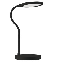 Офисная настольная лампа  TLD-553 Black/LED/400Lm/4500K/Dimmer/USB