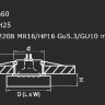 Точечный светильник Lei mini 006137
