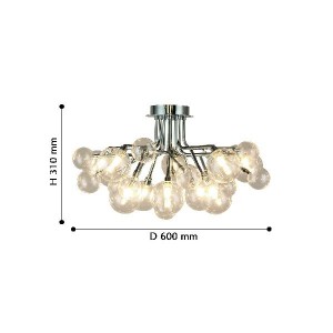 Потолочная люстра Lash 2526-10U