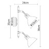 Спот Mark A1102AP-2AB