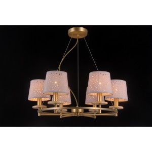Подвесная люстра Lisbon LISBON 81064-6C ANTIQUE BRASS
