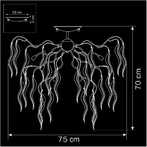 Потолочная люстра Mocco 792124