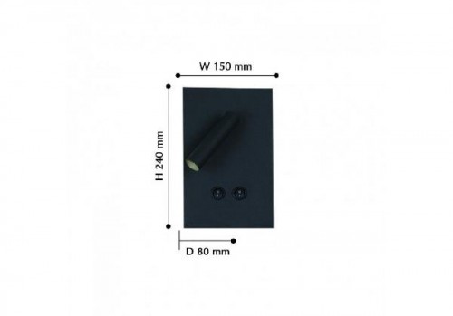 Спот Illusio 2410-2W