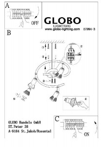 Спот Dante 57994-3