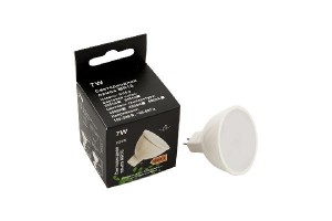 Лампочка светодиодная  LB-GU5.3-MR16-7-WW