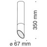 Точечный светильник Lipari C026CL-01B