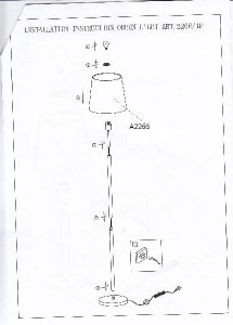 Торшер Glen 2266/1F