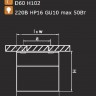 Точечный светильник RULLO 214434