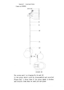 Подвесная люстра Croco 815031