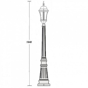 Наземный фонарь 91311L Gb