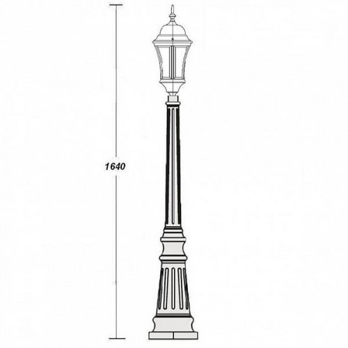 Наземный фонарь  91311L Gb