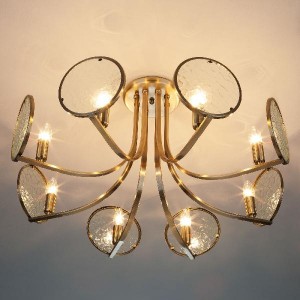 Потолочная люстра Cyrus 60073/8 античная бронза