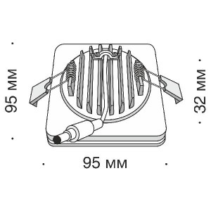 Точечный светильник Phanton DL303-L12W