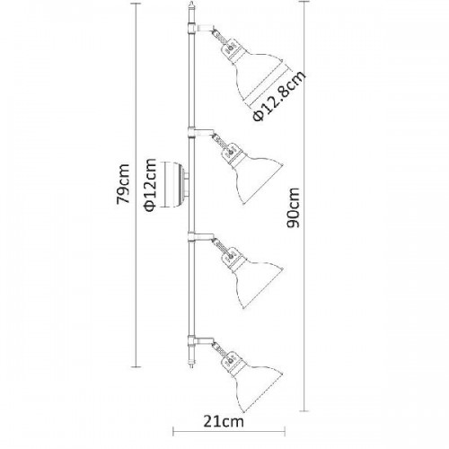 Спот Mark A1102PL-4AB