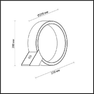 Интерьерная настольная лампа Tram 4078/12TL