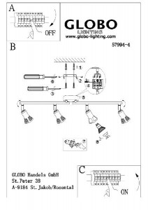 Спот Dante 57994-4