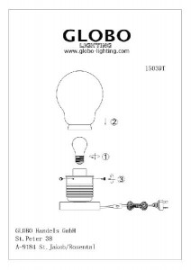 Интерьерная настольная лампа Alexis 15039T