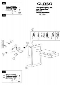 Спот Manjola 56206-1