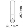 Точечный светильник Lipari C026CL-01W