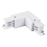 Соединитель  TRC-1-3-L-WH / Коннектор угловой для трехфазного шинопровода (белый)