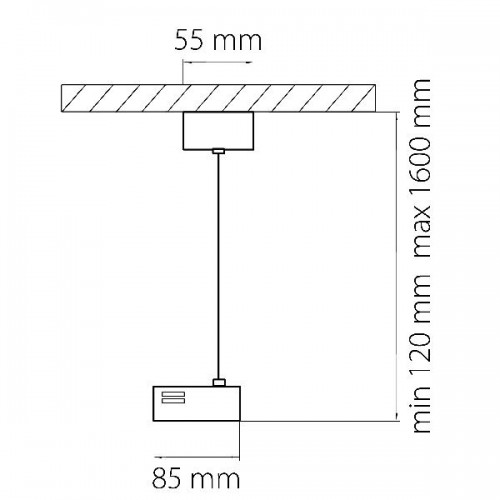 Питание подвесное Barra 502196