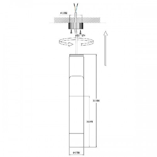 Трековый светильник Orion A2514PL-1WH