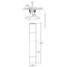 Трековый светильник Orion A2514PL-1WH