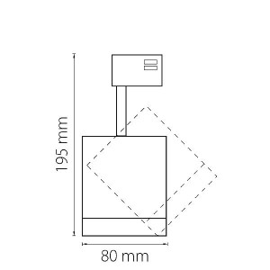 Трековый светильник Canno 301594