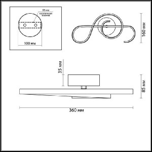 Бра Felix 3775/15WL